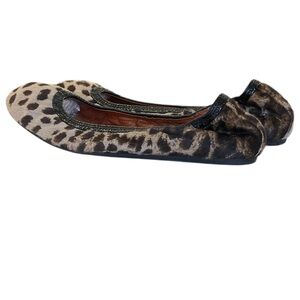 Lanvin Leopard ballet flats